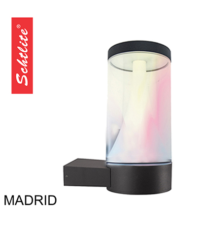 Al aire libre IP54 impermeable moderno simple lámpara de pared jardín led bolardo antideslumbrante MADRID