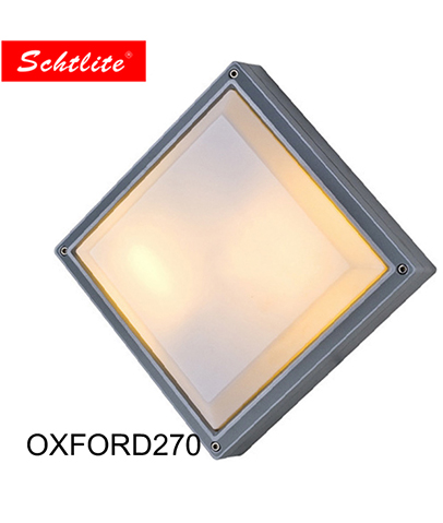 OXFORD IP65 20W 270mm forma cuadrada exterior LED plafón SQB