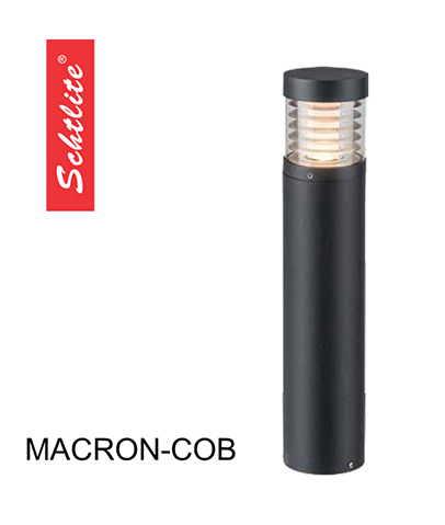 Iluminación de pie de pared led luces de bolardo de paisaje solar IP65 luz de diseño redonda MACRON120-COB